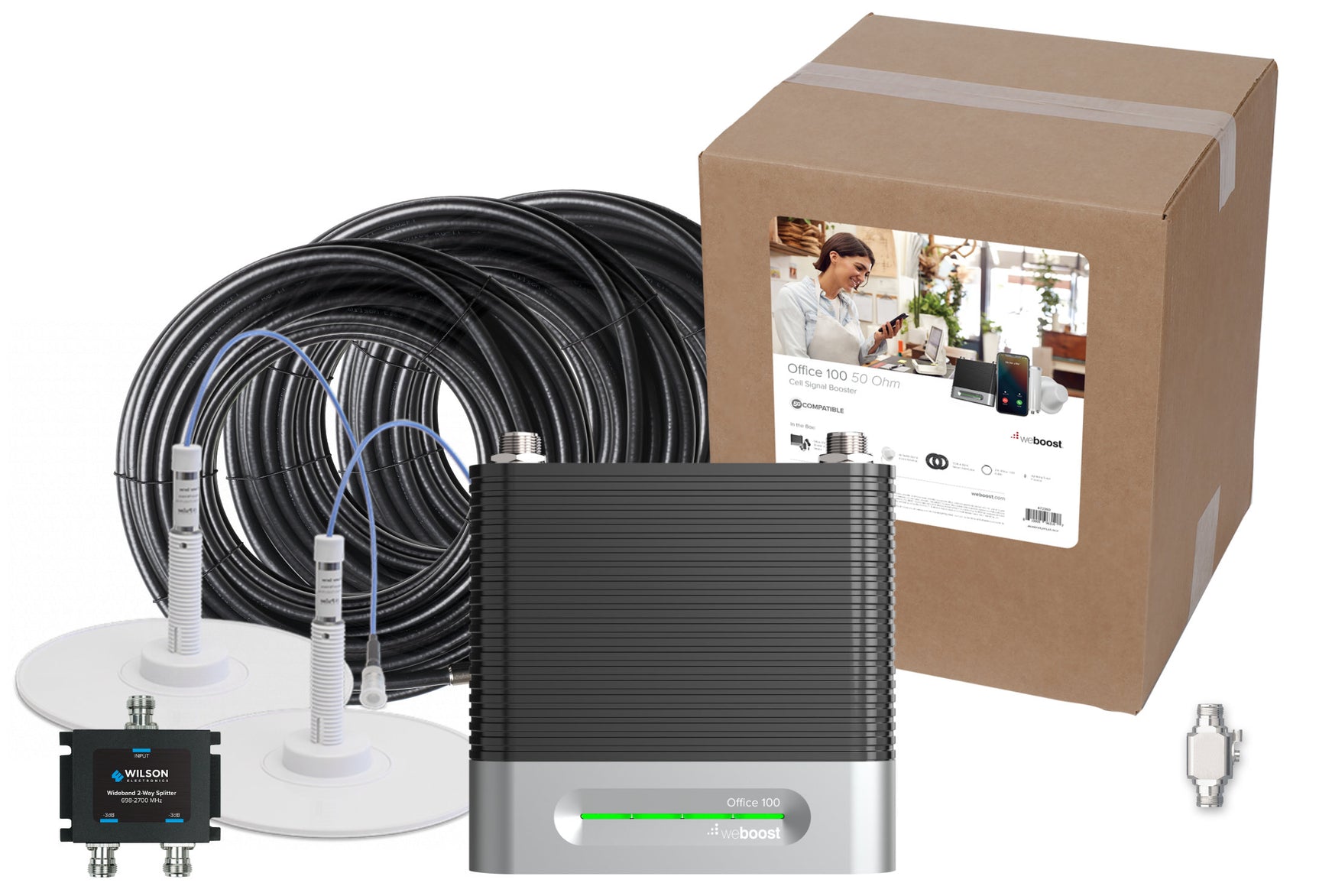weBoost Office 100 Signal Booster (50 Ohm) | 472060