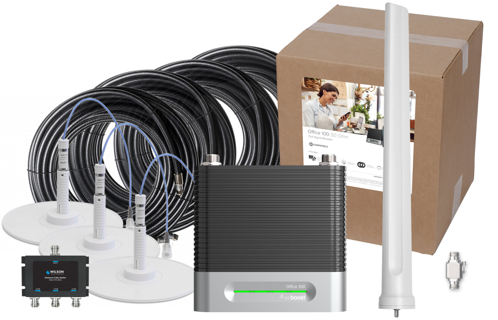weBoost Office 100 Signal Booster (50 Ohm) | 472060