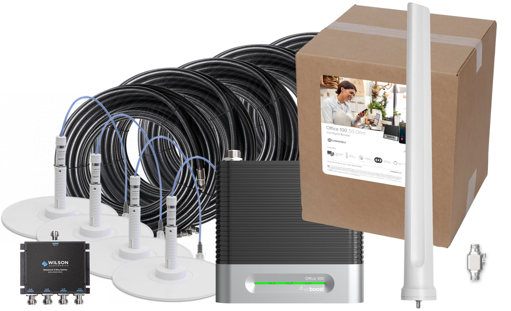 weBoost Office 100 Signal Booster (50 Ohm) | 472060