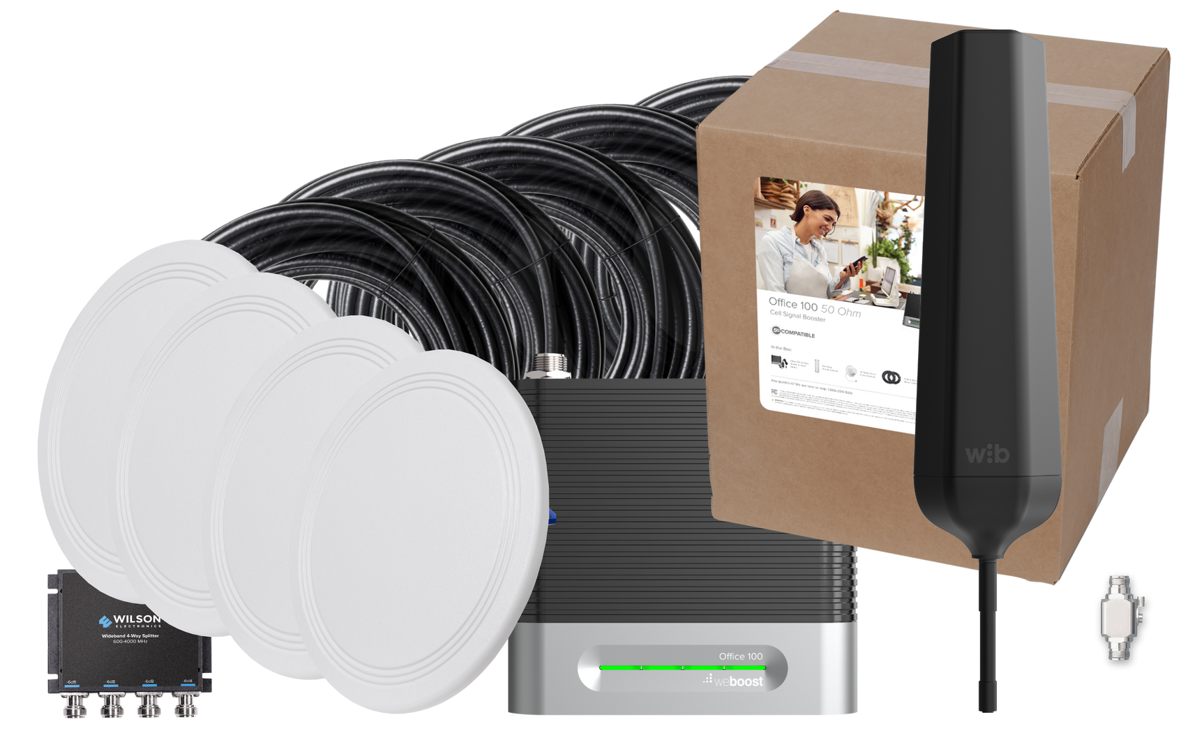 weBoost Office 100 Signal Booster (50 Ohm) | 472060