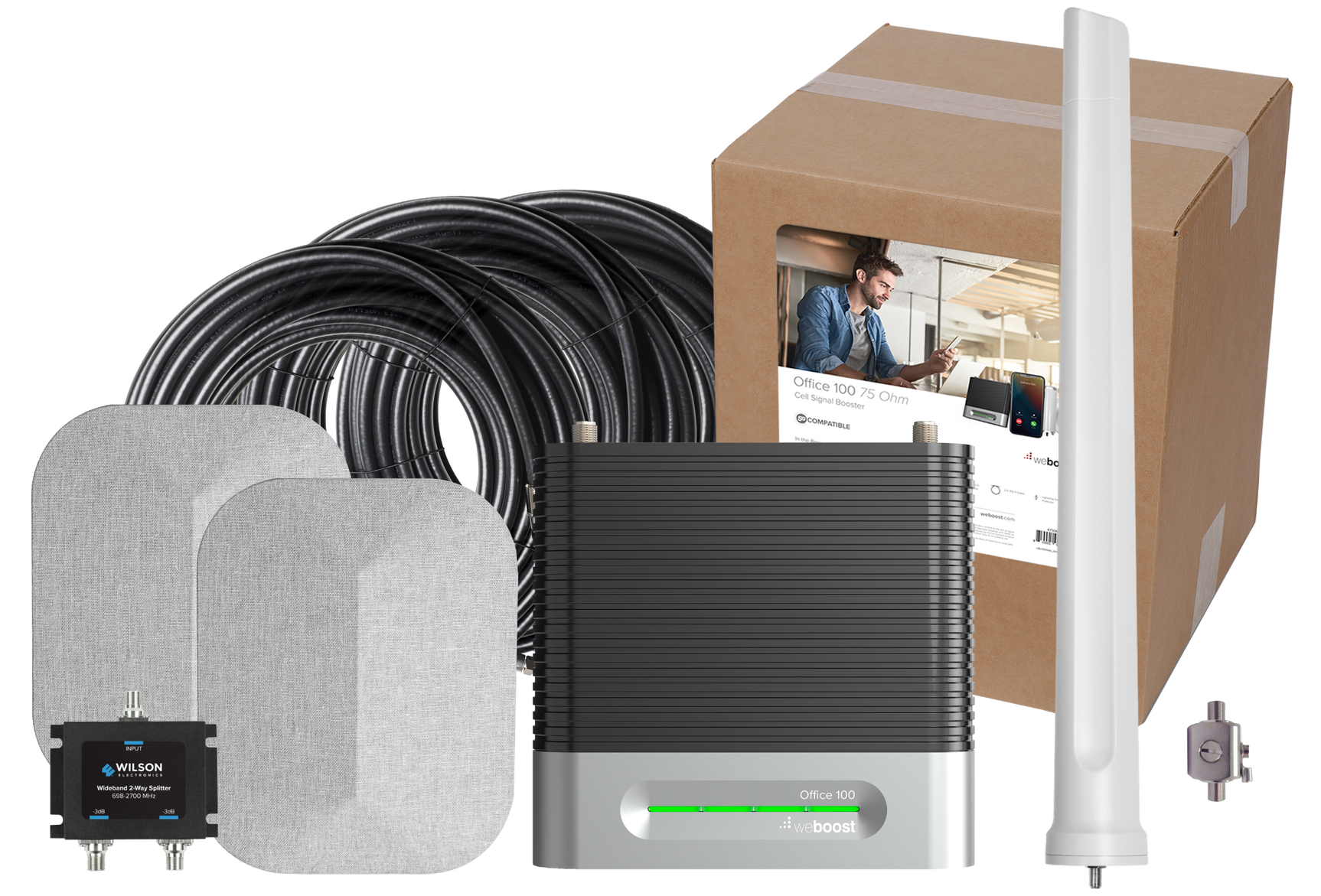 weBoost Office 100 Signal Booster (75 Ohm) | 473060