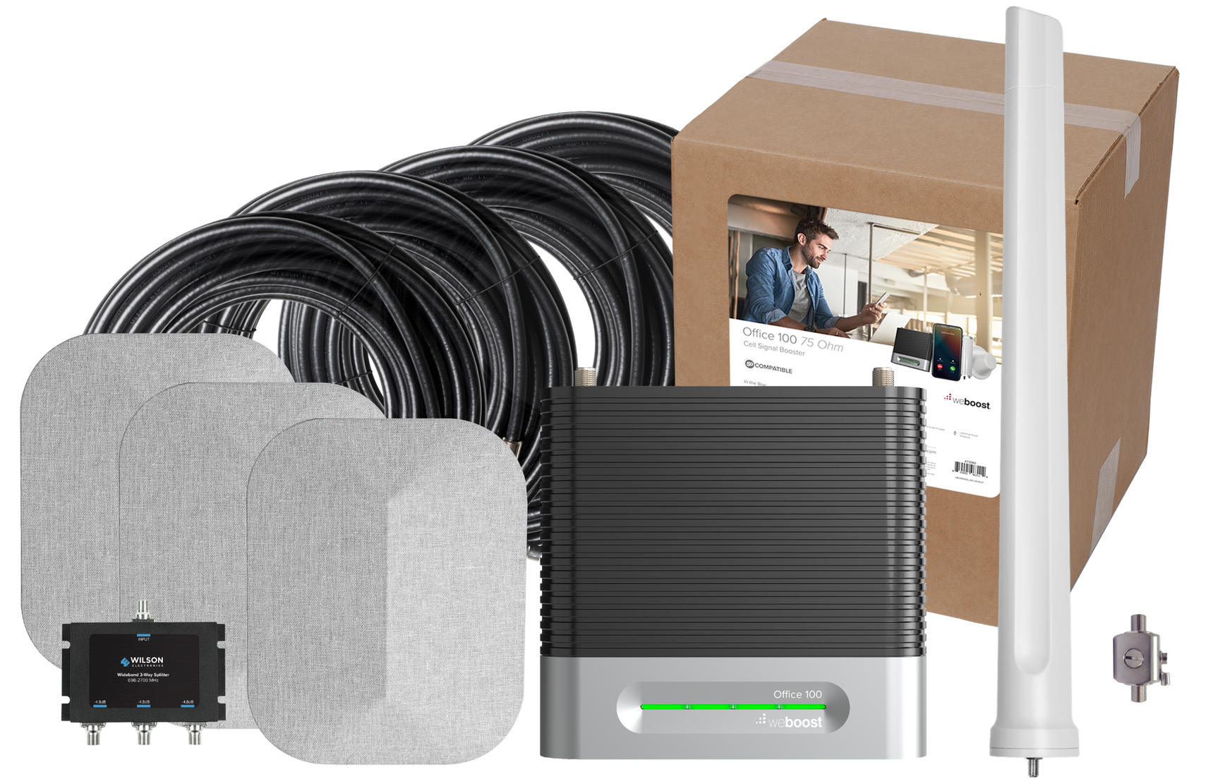 weBoost Office 100 Signal Booster (75 Ohm) | 473060
