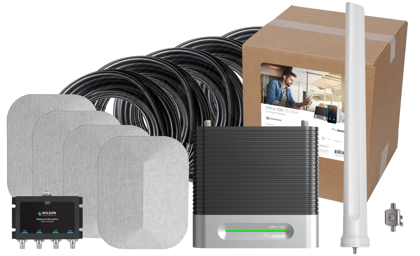 weBoost Office 100 Signal Booster (75 Ohm) | 473060