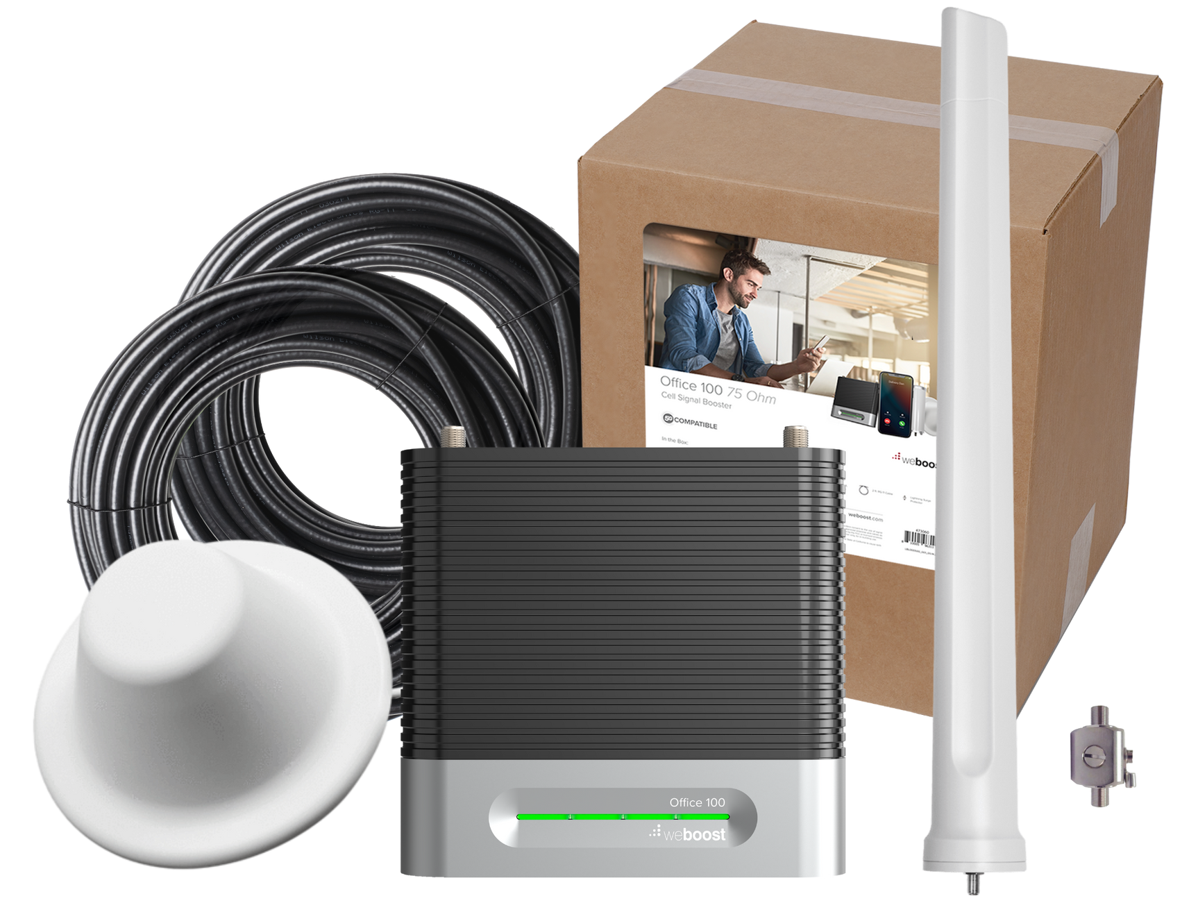 weBoost Office 100 Signal Booster (75 Ohm) | 473060