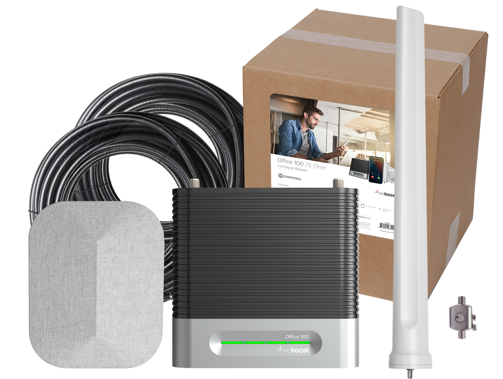 weBoost Office 100 Signal Booster (75 Ohm) | 473060