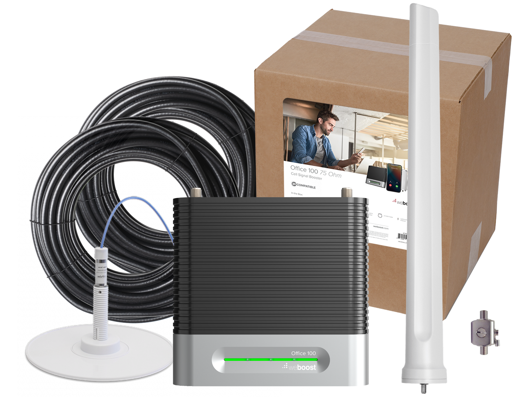 weBoost Office 100 Signal Booster (75 Ohm) | 473060