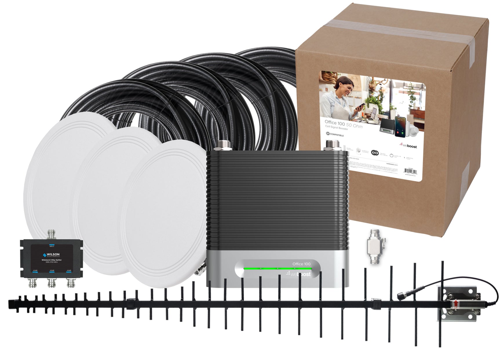 weBoost Office 100 Signal Booster (50 Ohm) | 472060
