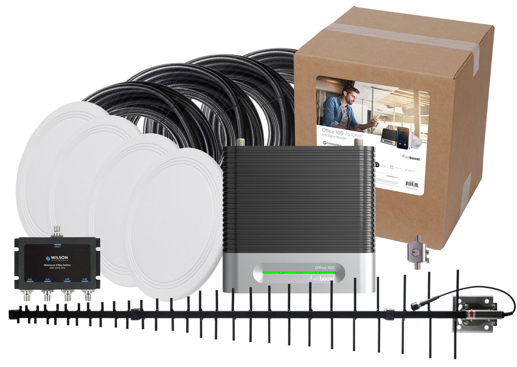 weBoost Office 100 Signal Booster (75 Ohm) | 473060