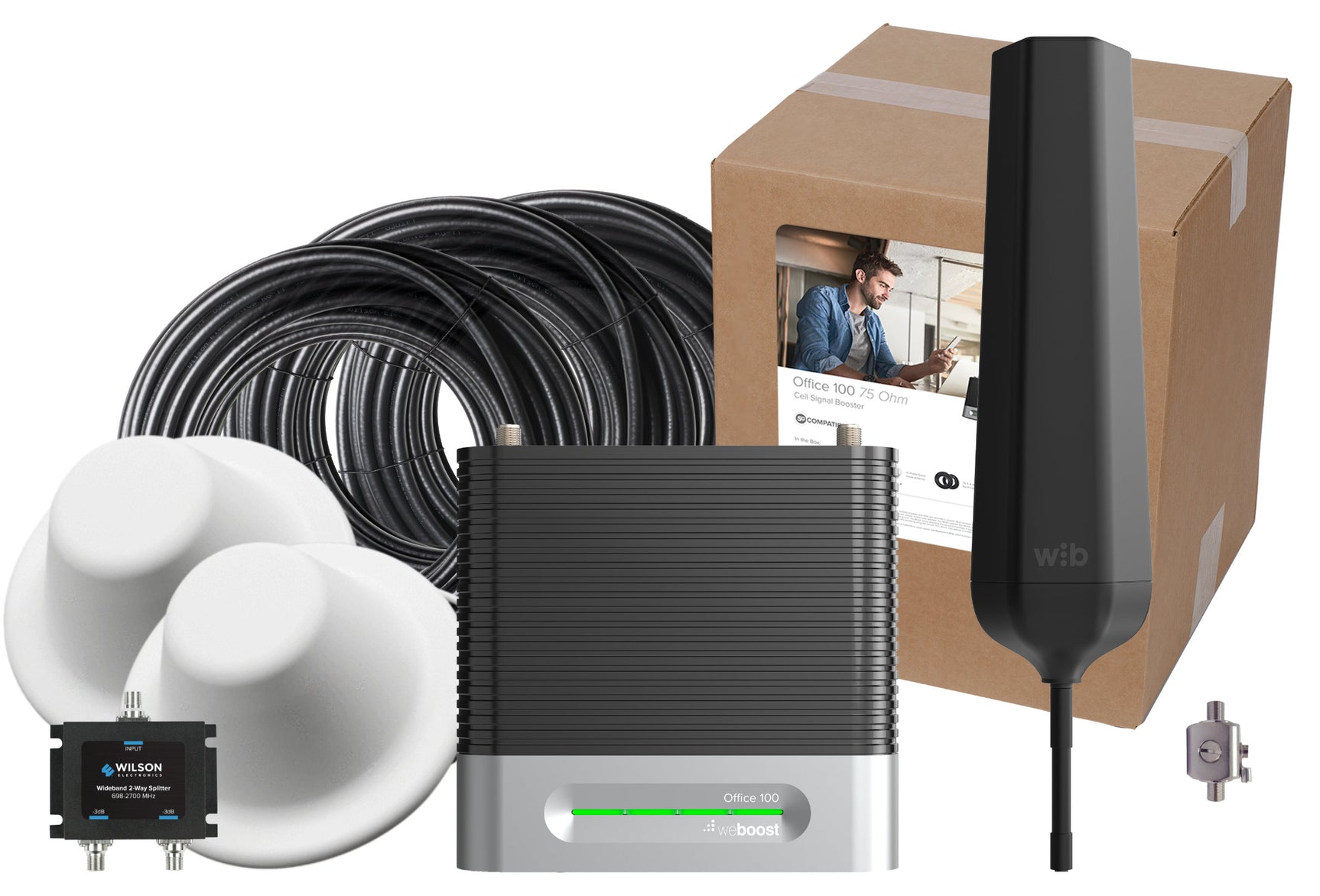 weBoost Office 100 Signal Booster (75 Ohm) | 473060