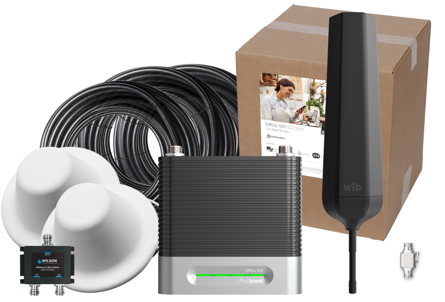 weBoost Office 100 Signal Booster (50 Ohm) | 472060