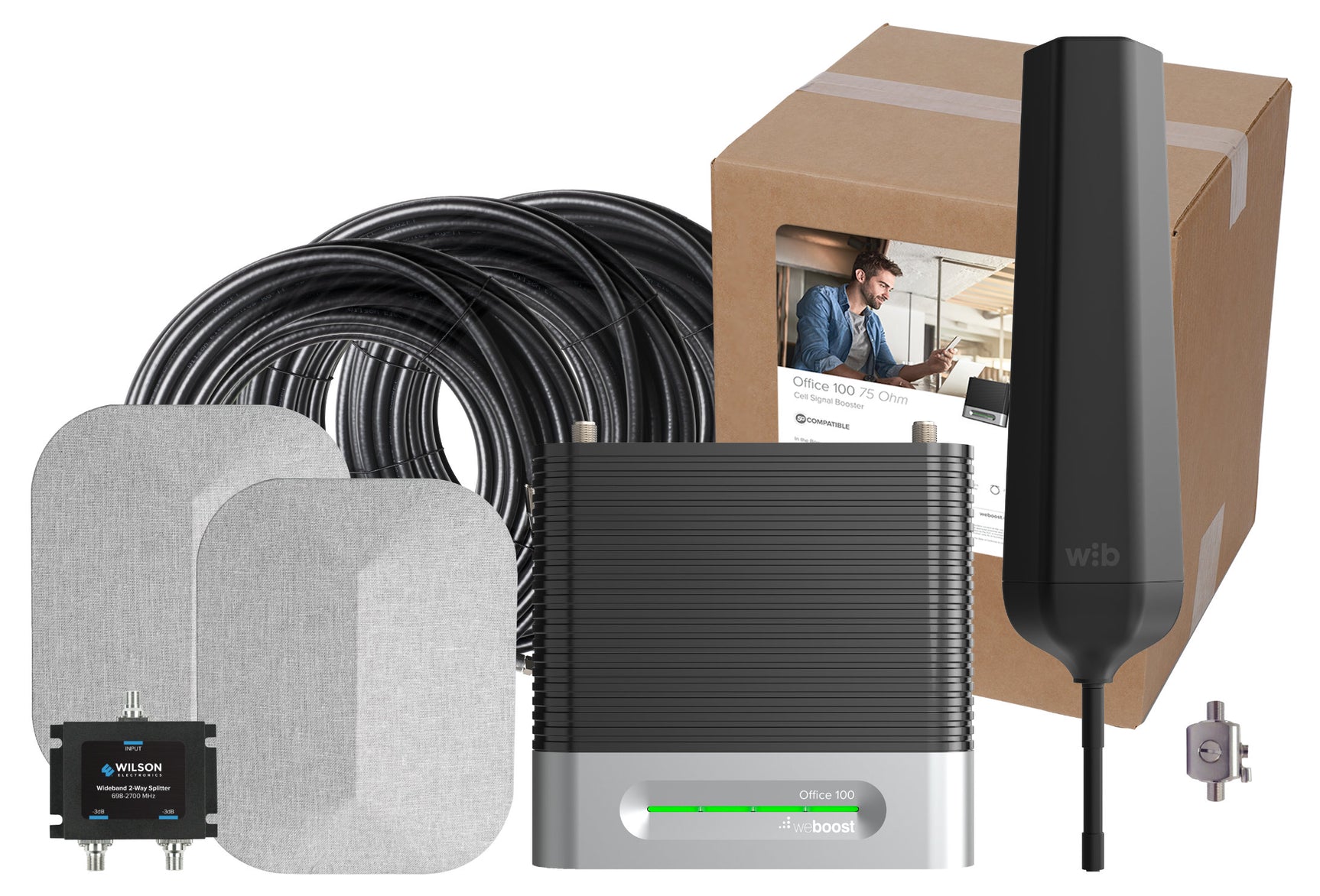 weBoost Office 100 Signal Booster (75 Ohm) | 473060