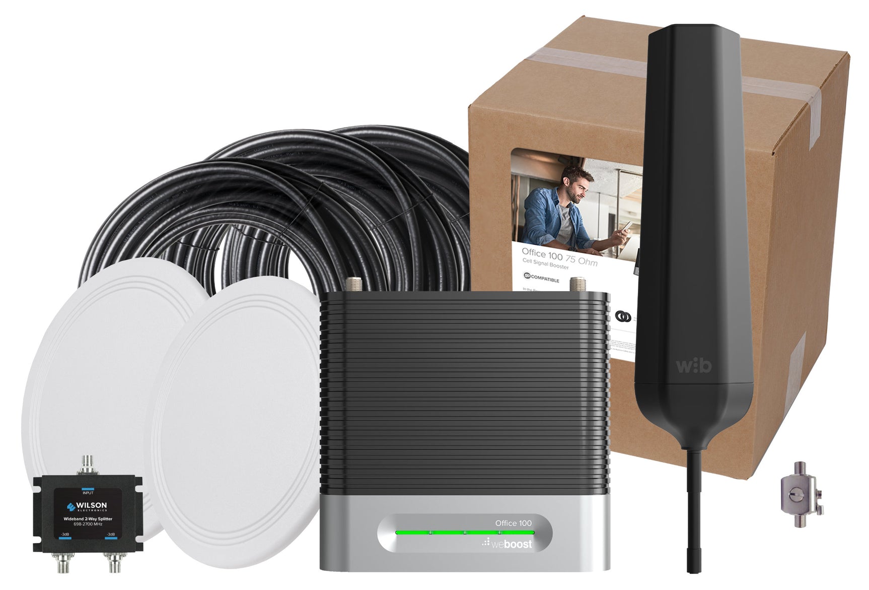 weBoost Office 100 Signal Booster (75 Ohm) | 473060