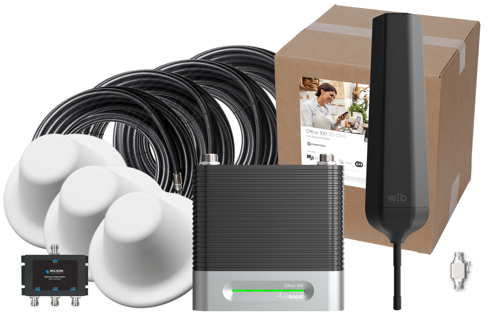 weBoost Office 100 Signal Booster (50 Ohm) | 472060