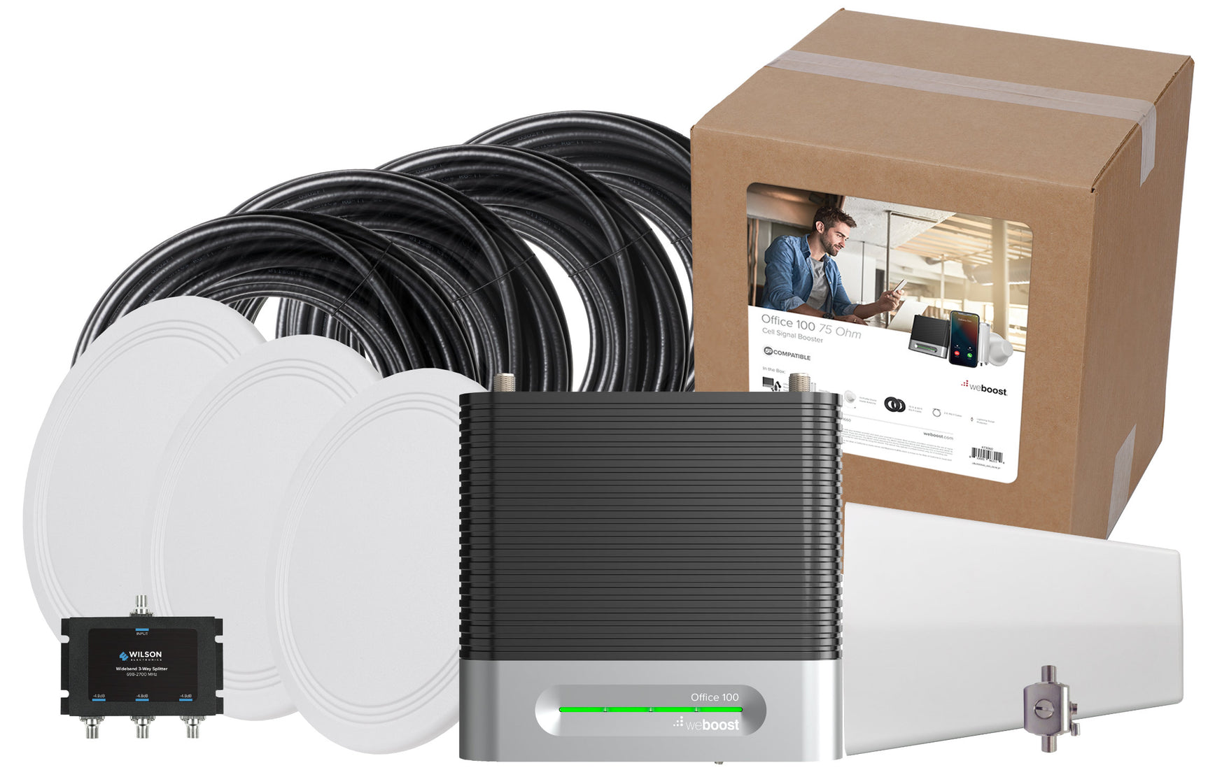 weBoost Office 100 Signal Booster (75 Ohm) | 473060