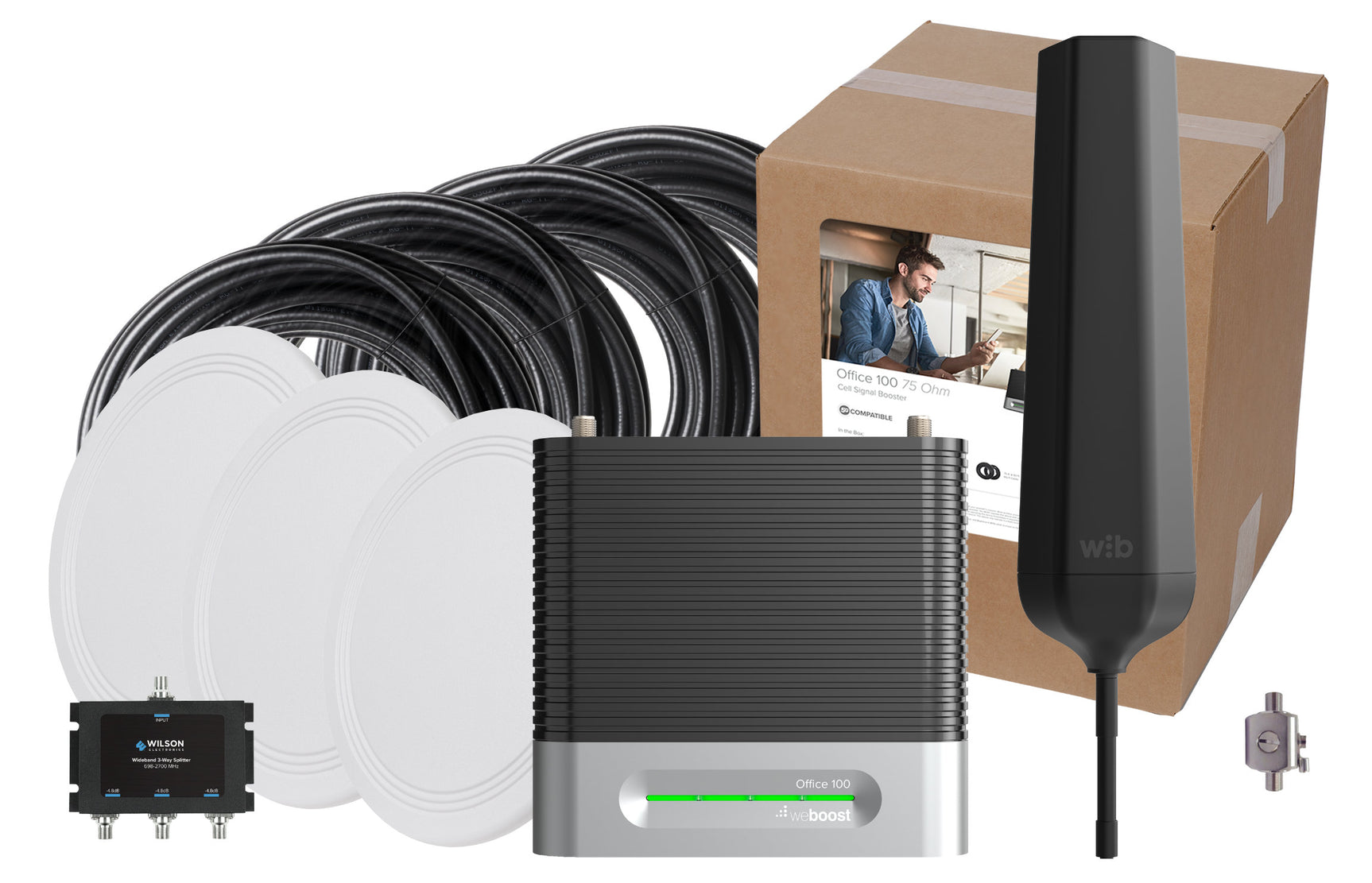 weBoost Office 100 Signal Booster (75 Ohm) | 473060