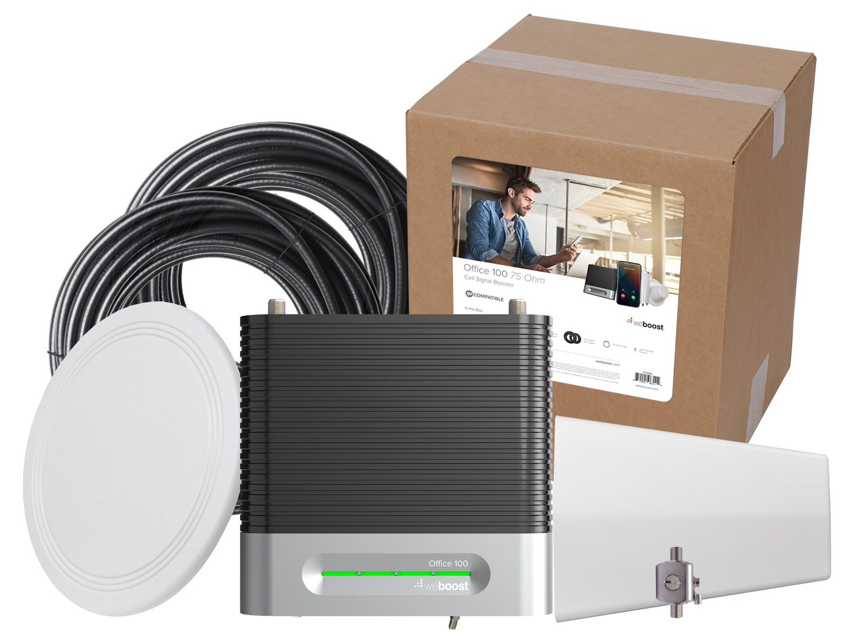 weBoost Office 100 Signal Booster (75 Ohm) | 473060
