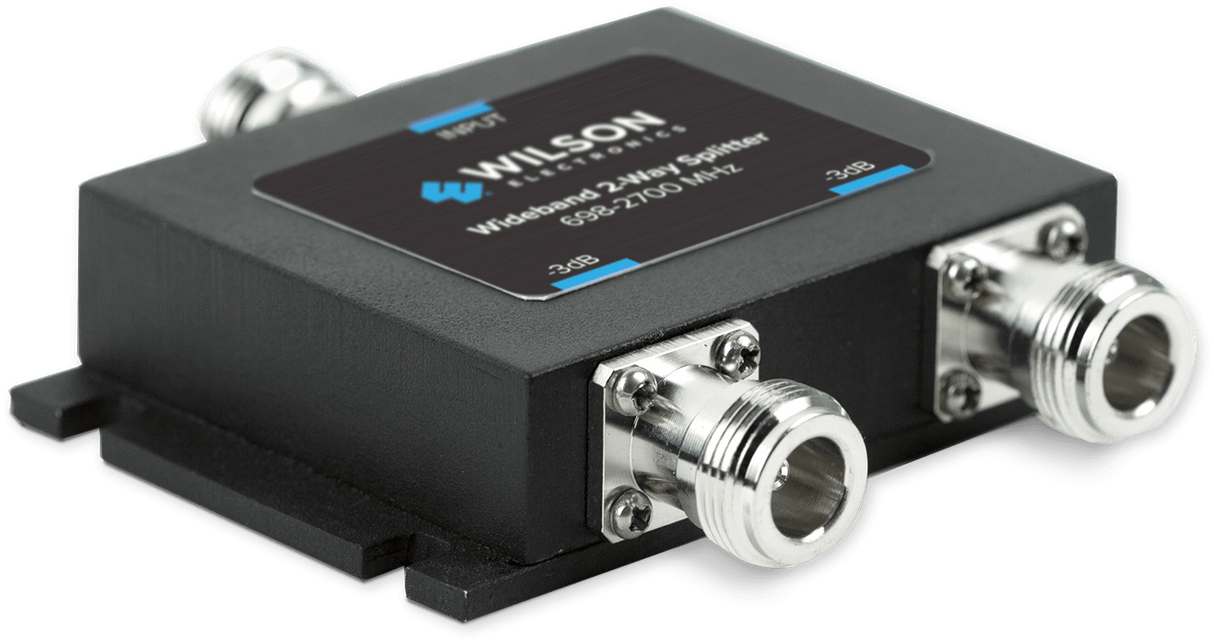 Wilson Pro 70 Plus for Voice, 4G & 4G LTE - 2 Way Splitter