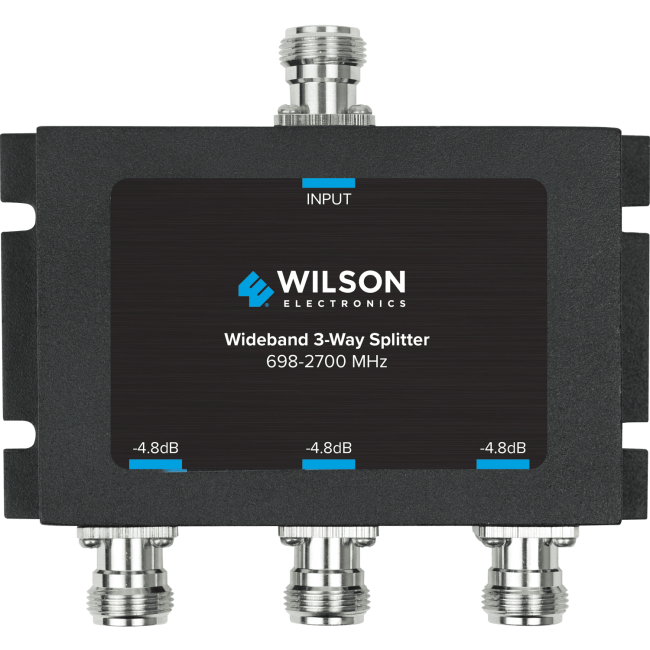 weBoost Office 200 Signal Booster (472047) - 3-Way Splitter