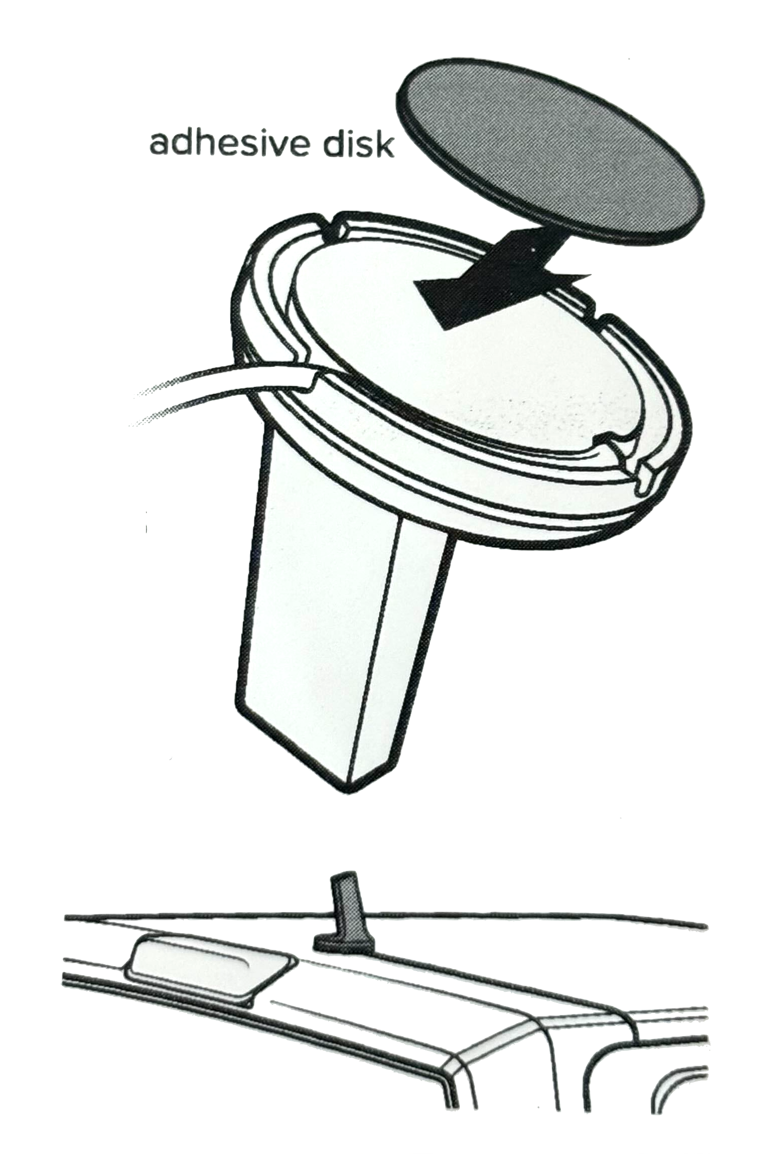 weBoost Adhesive Disc for Magnet Mount Antennas