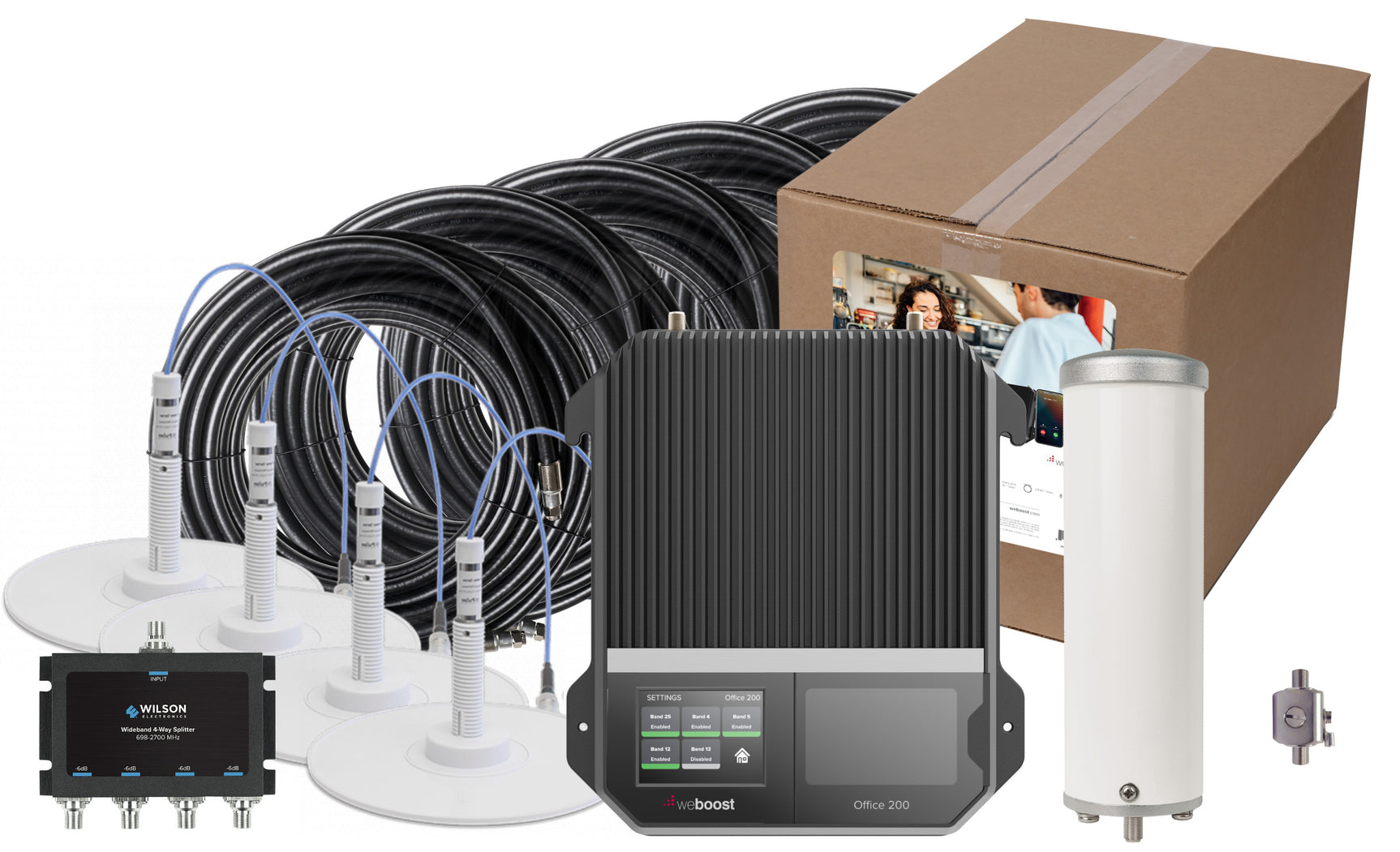 weBoost Office 200 (75 Ohm) Signal Booster | 471047