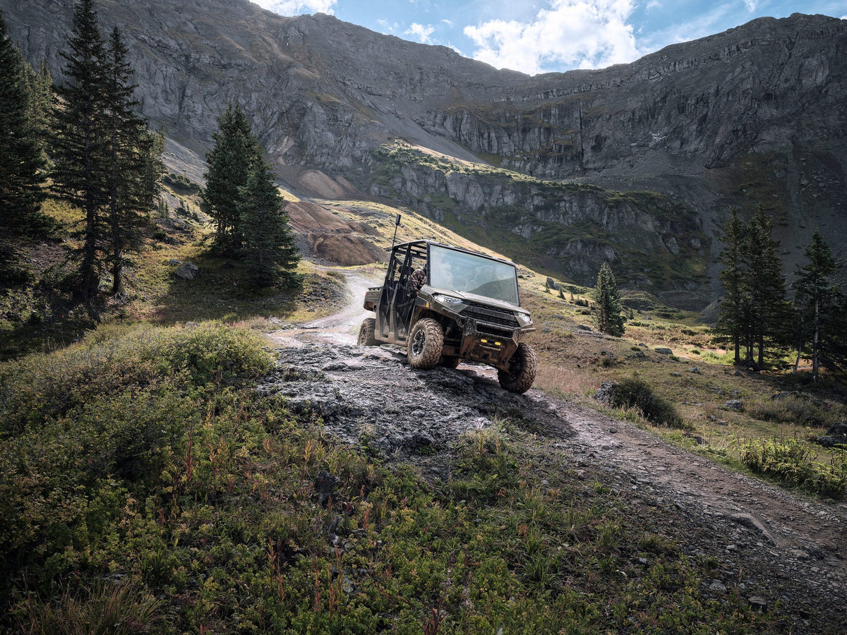 Side by side with the weBoost SxS antenna on a mountain hunting trail