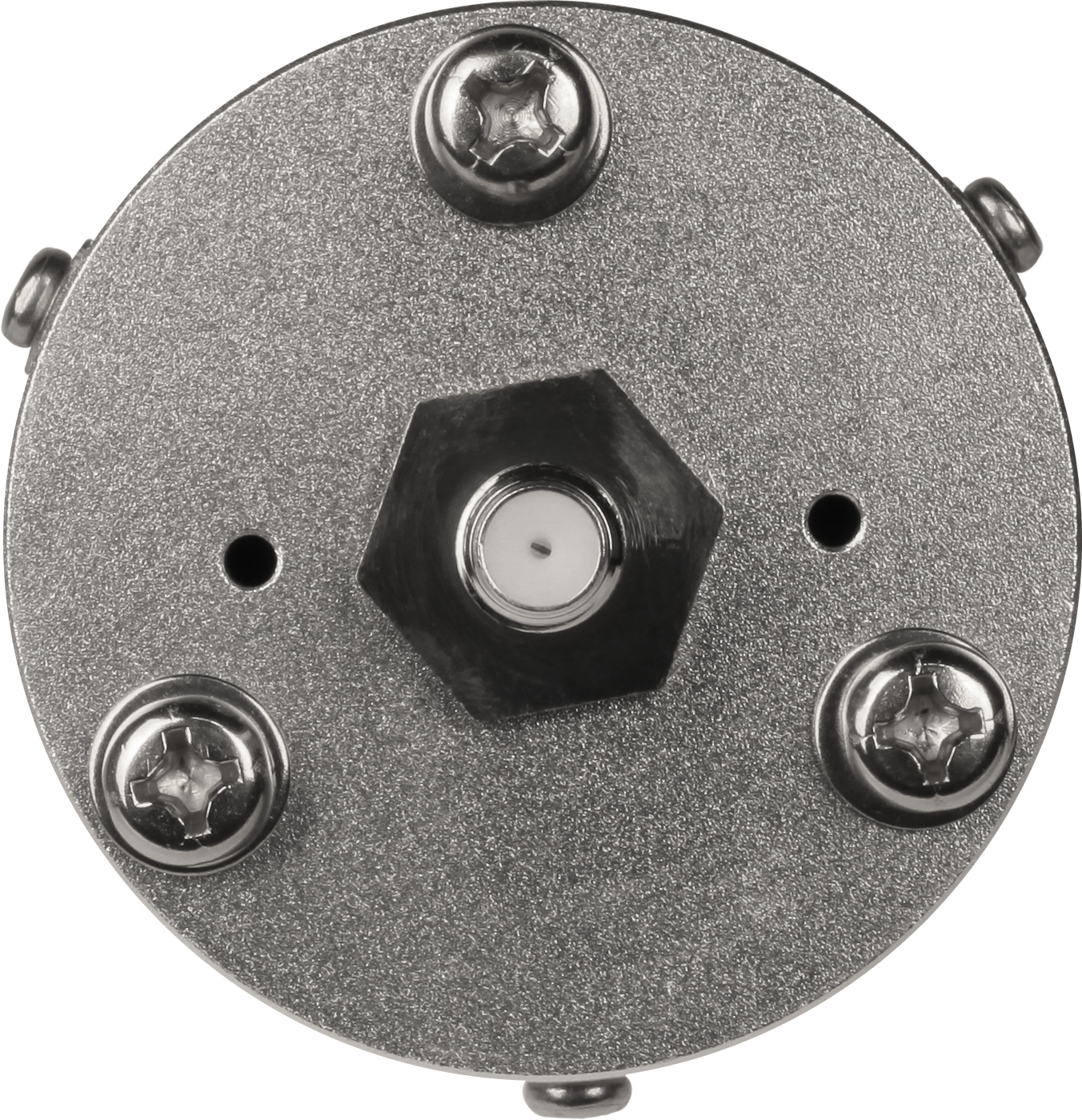 Bottom of the weBoost 75 ohm Full Band 4G Omni Plus Antenna