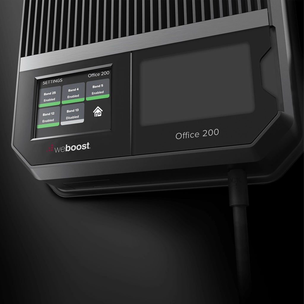 weBoost Office 200 Amplifier - LCD Display Zoomed