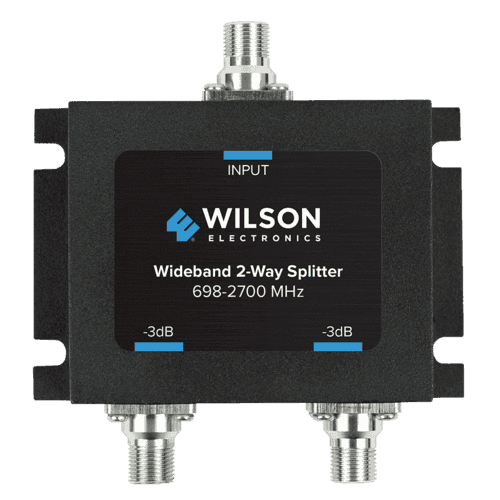 Wilson Two-Way 700-2500 MHz 75 Ohm Splitter (850034)