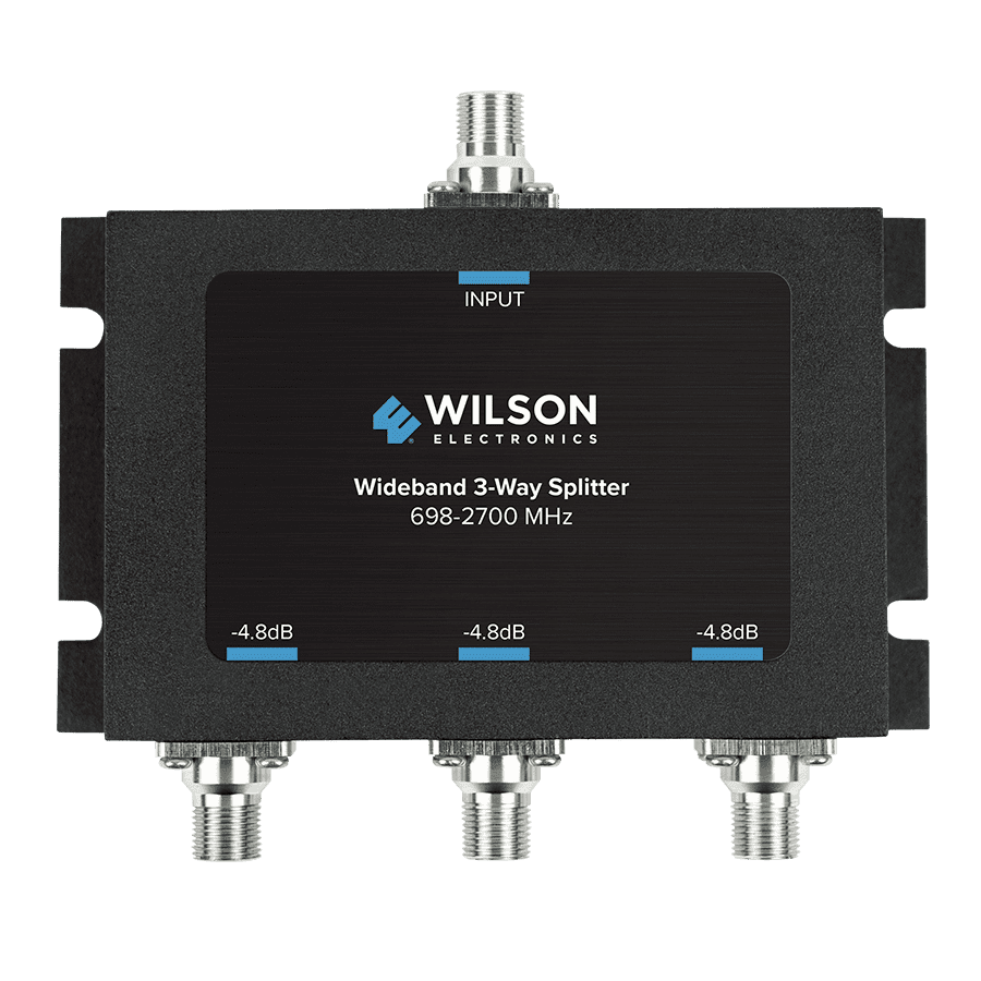 Wilson Three-Way 700-2500 MHz 75 Ohm Splitter (850035)
