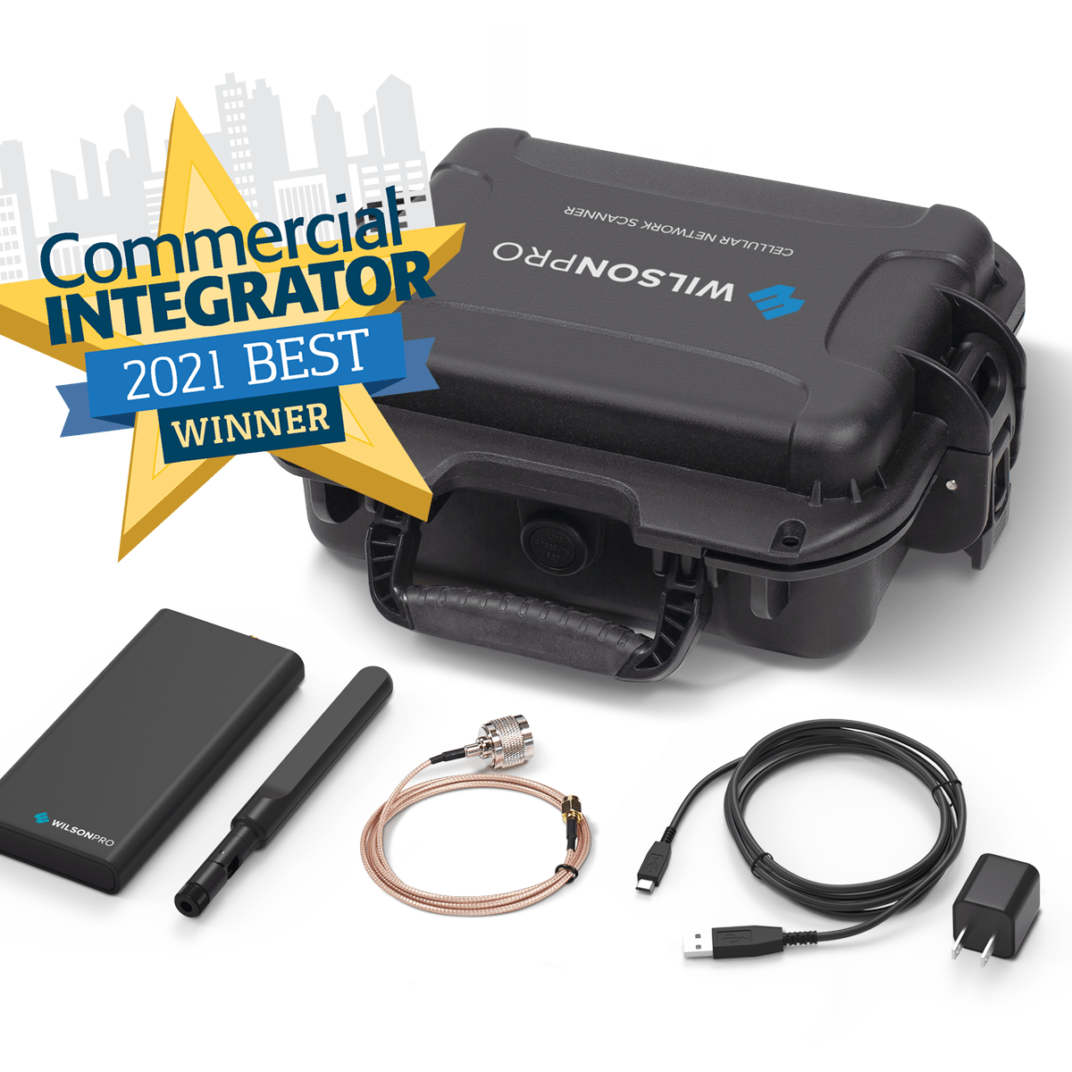 WilsonPro 4G Cellular Network Scanner with Hard Case