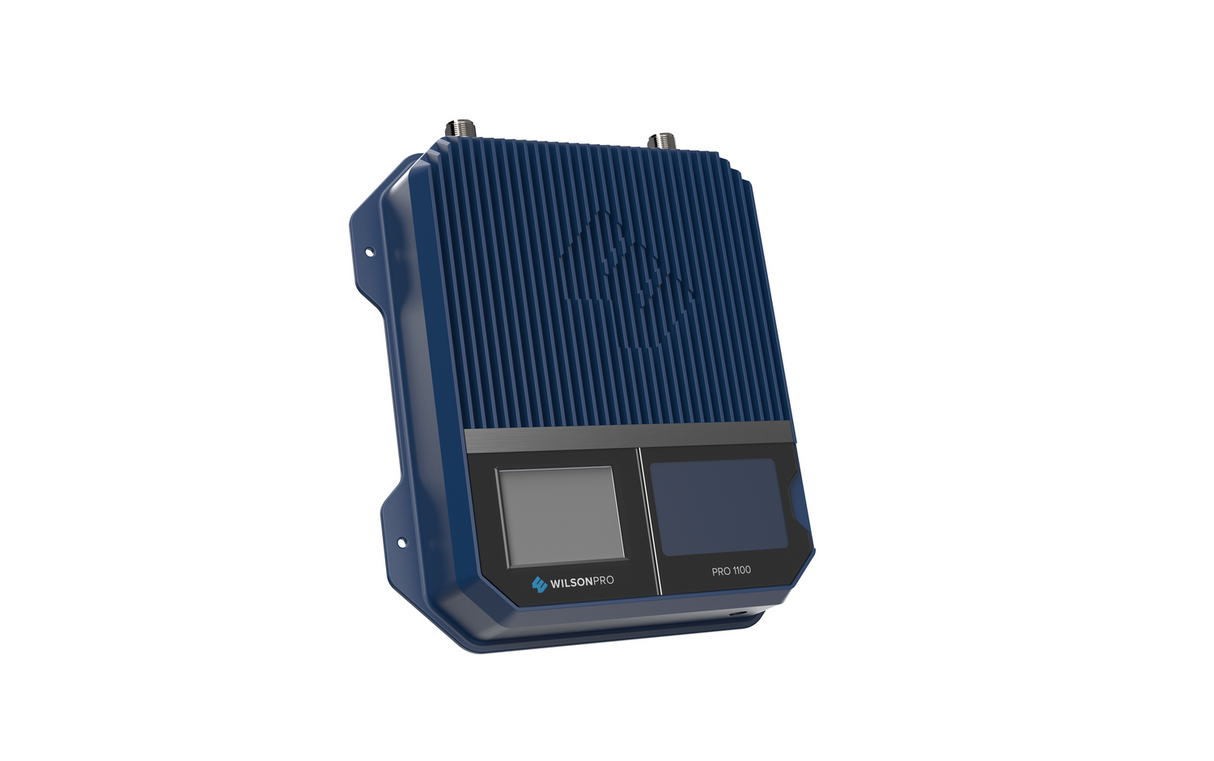 WilsonPro 1100 Enterprise Signal Booster for Voice, 3G and 4G LTE | 460147 - Angled Right