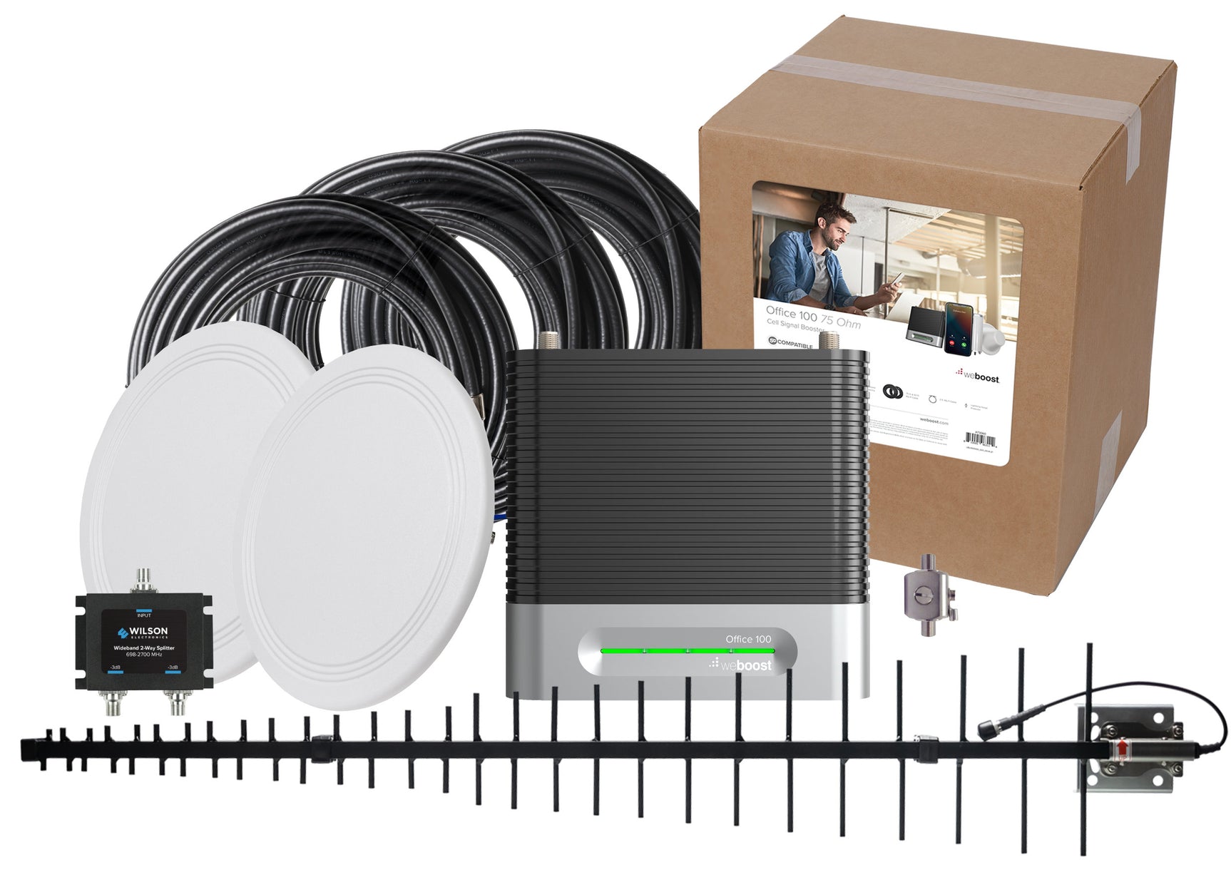 weBoost Office 100 Signal Booster (75 Ohm) | 473060
