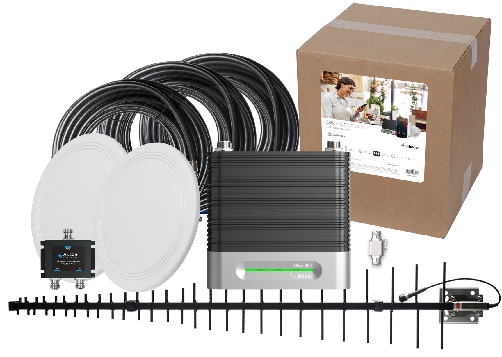 weBoost Office 100 Signal Booster (50 Ohm) | 472060