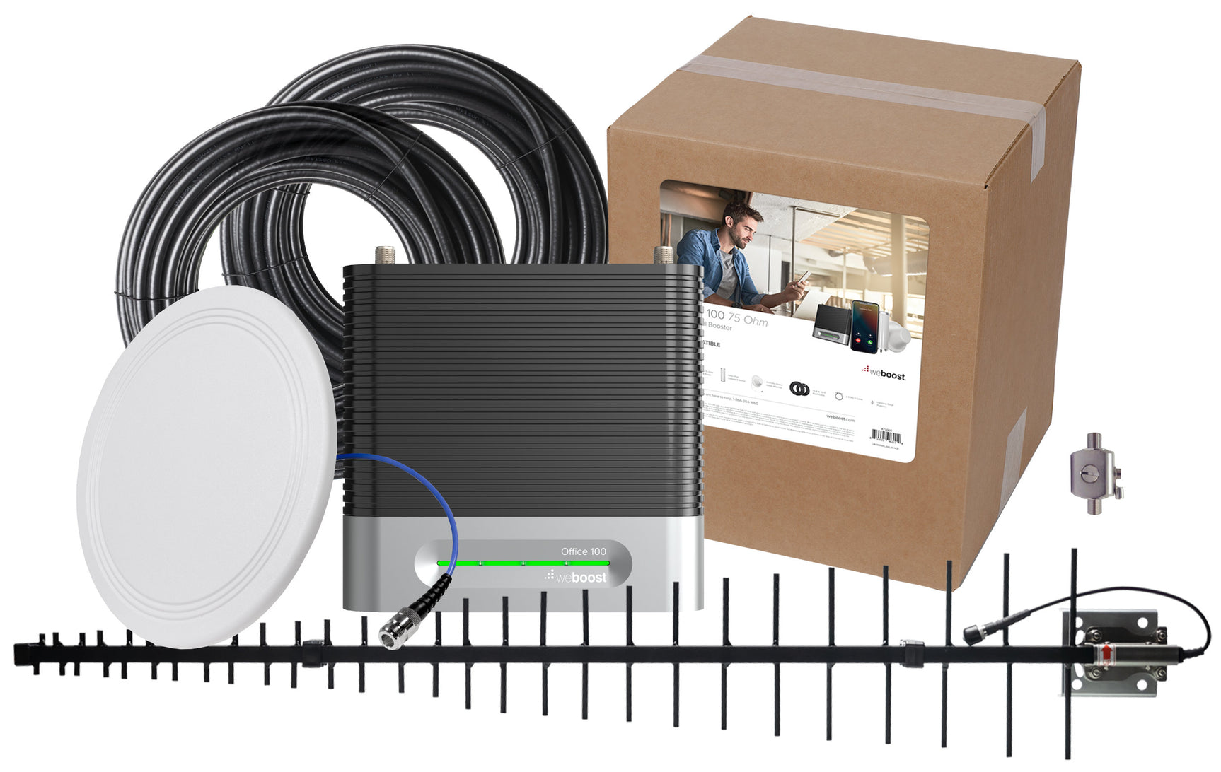 weBoost Office 100 Signal Booster (75 Ohm) | 473060