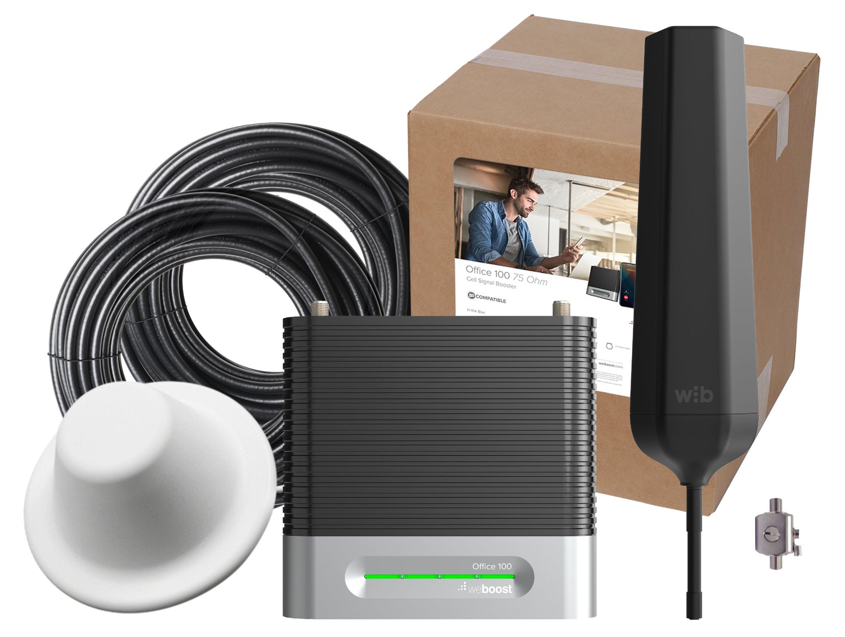 weBoost Office 100 Signal Booster (75 Ohm) | 473060