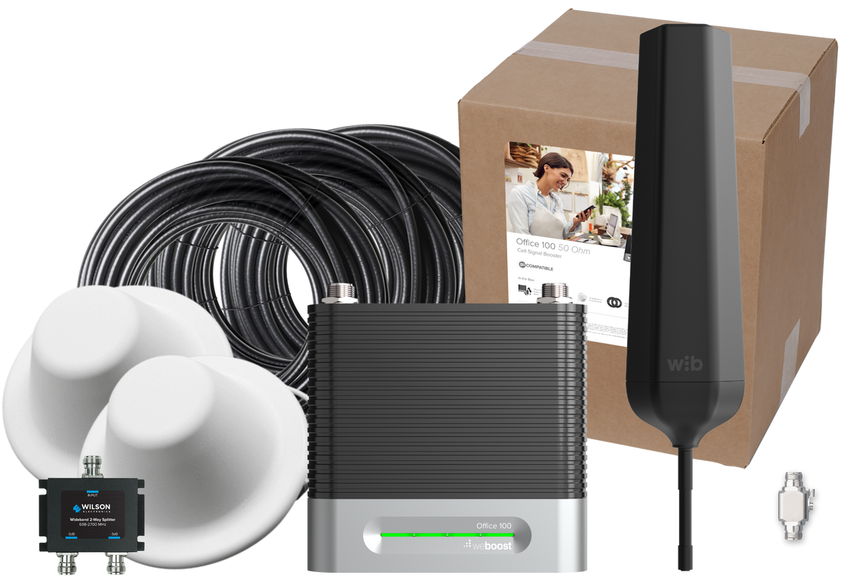 weBoost Office 100 Signal Booster (50 Ohm) | 472060
