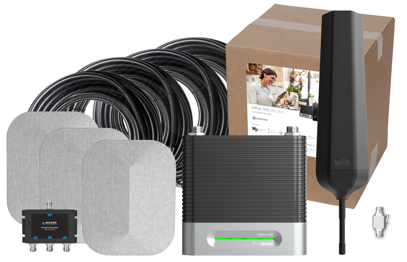 weBoost Office 100 Signal Booster (50 Ohm) | 472060