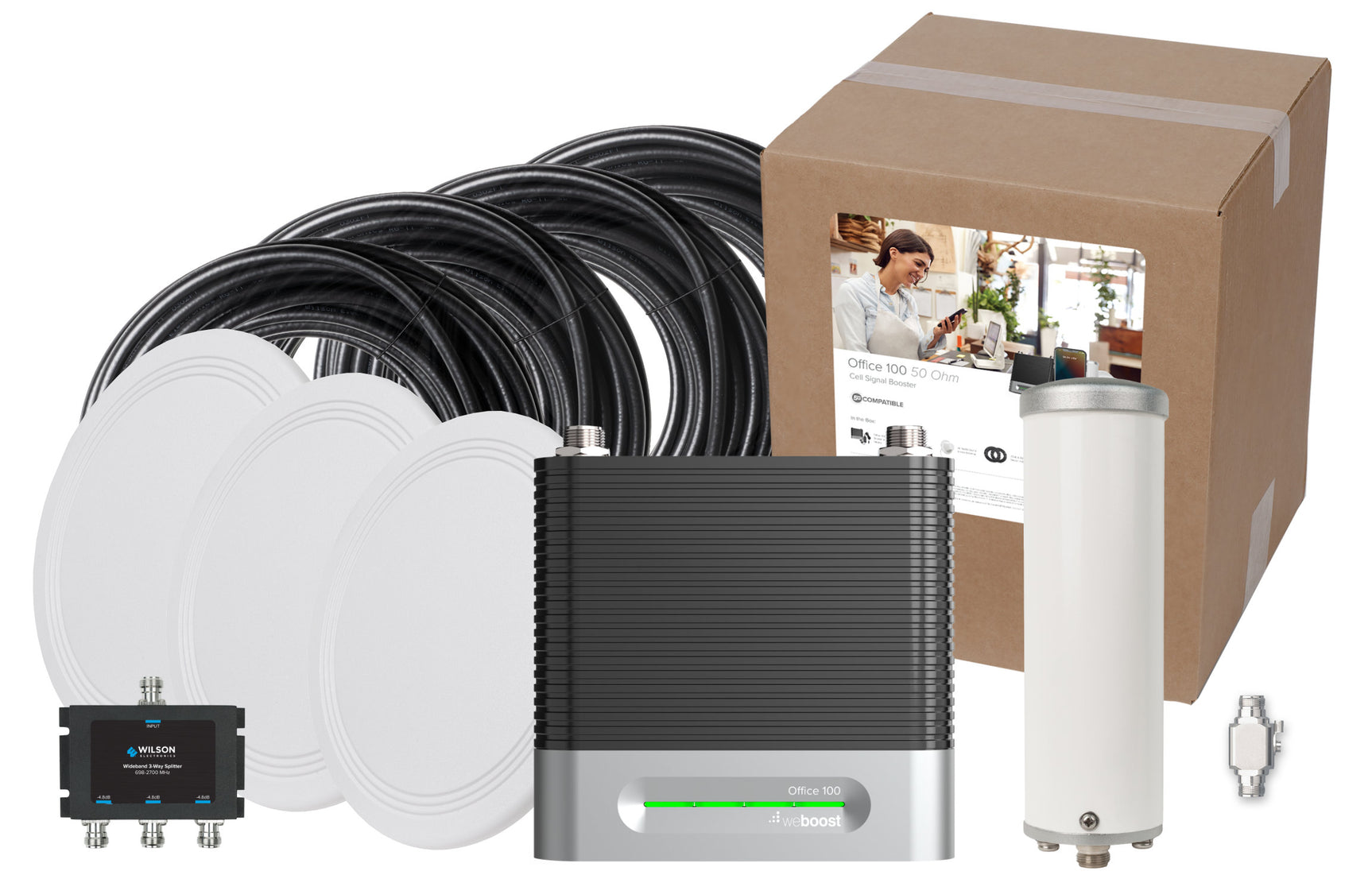 weBoost Office 100 Signal Booster (50 Ohm) | 472060