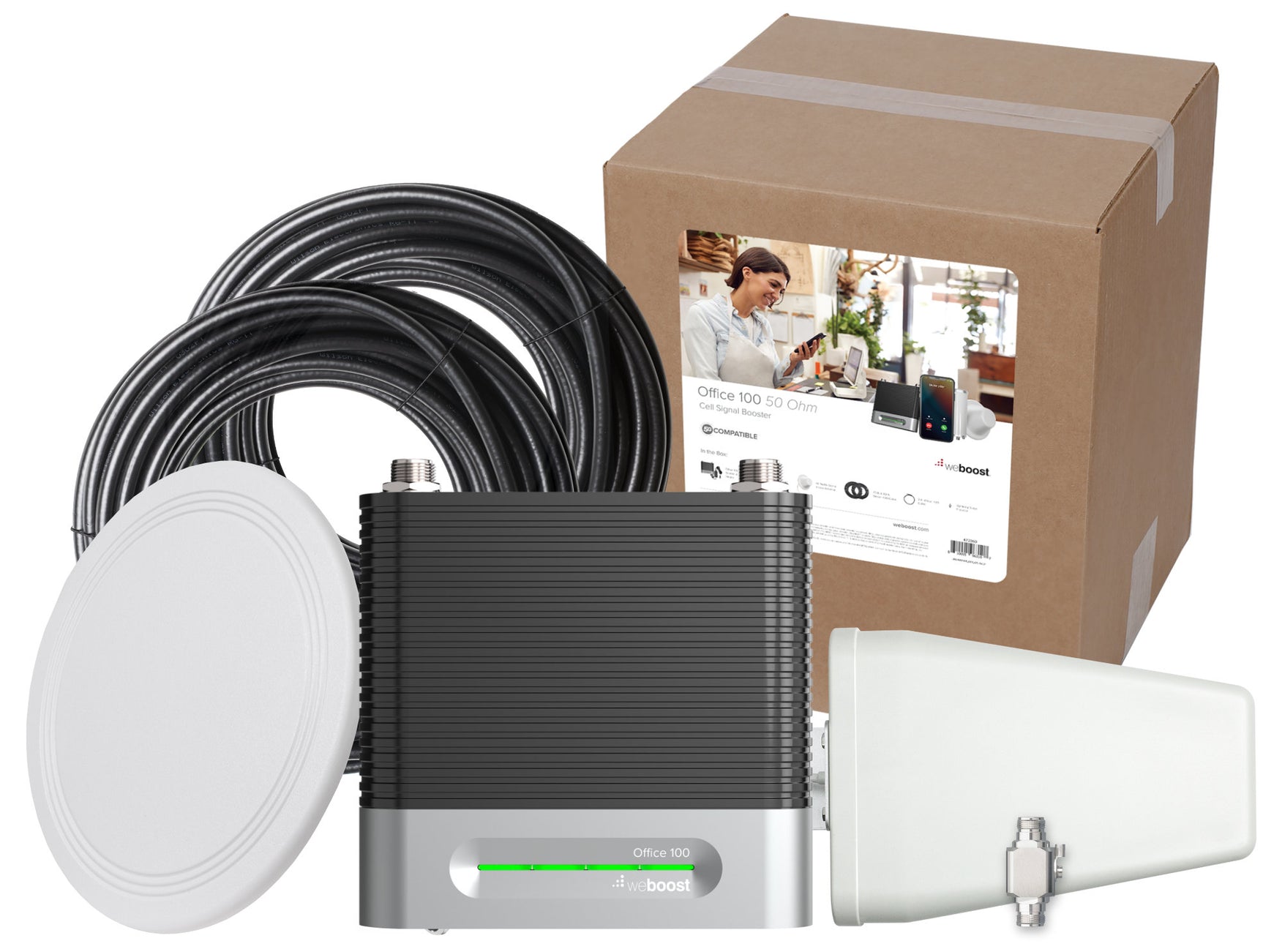 weBoost Office 100 Signal Booster (50 Ohm) | 472060
