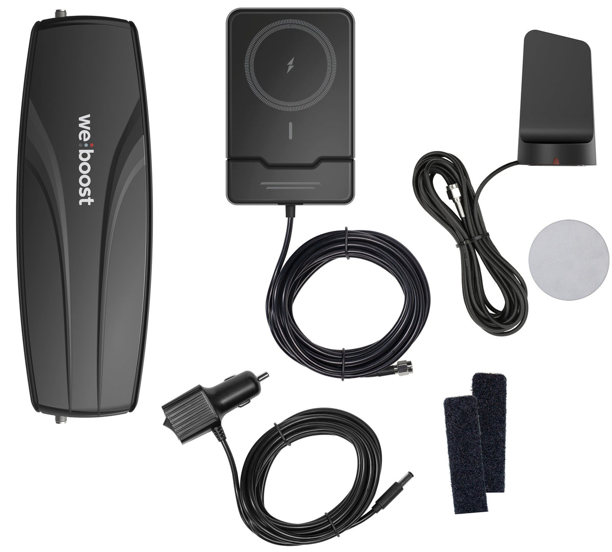 weBoost Dash Mobile Signal Booster with Built-In Wireless Charging | 4 ...