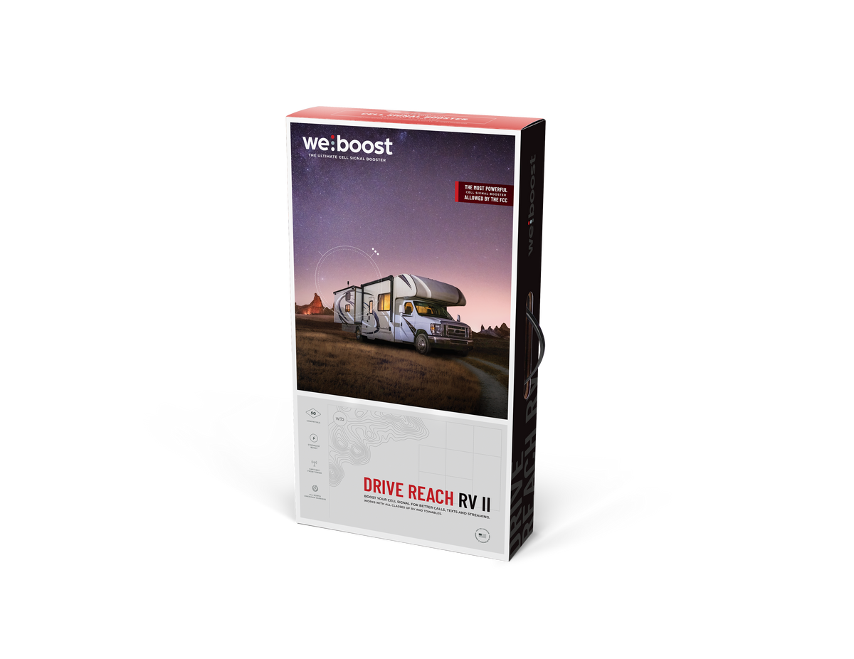 We Boost Sprinter weBoost Drive Reach RV II Vehicle Signal Booster – RV & Motorhome Kit ...