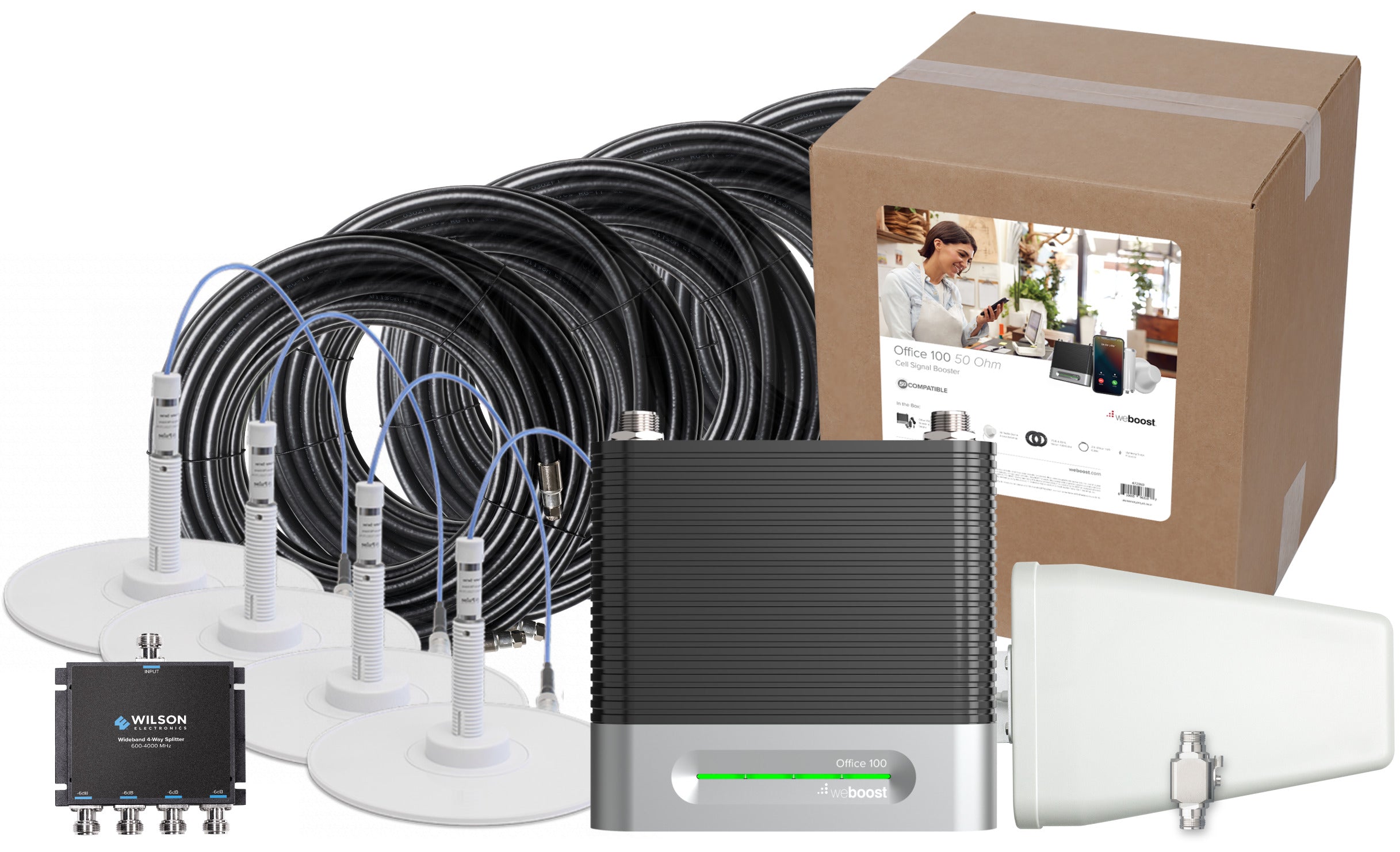 ワイズ weBoost Office 100 - Exclusive Max Coverage Bundle – Wilson