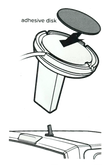 weBoost Adhesive Disc for Magnet Mount Antennas