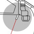 The inside antenna on the trucks diagram