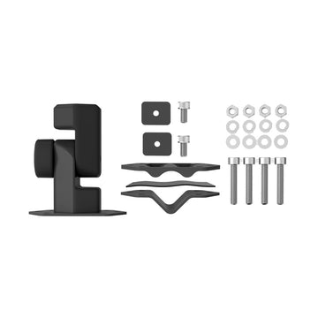 Folding Mounting Bracket with Pole and T-Track Hardware
