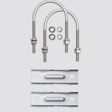 2 x U-Bolts with Nuts and Washers