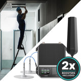 weBoost Installed Office 300 - 2 Systems, Professional Installation Included