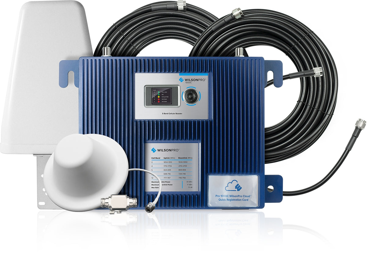 WilsonPro 1000C Enterprise Signal Booster with Cloud Monitoring | 4602 ...