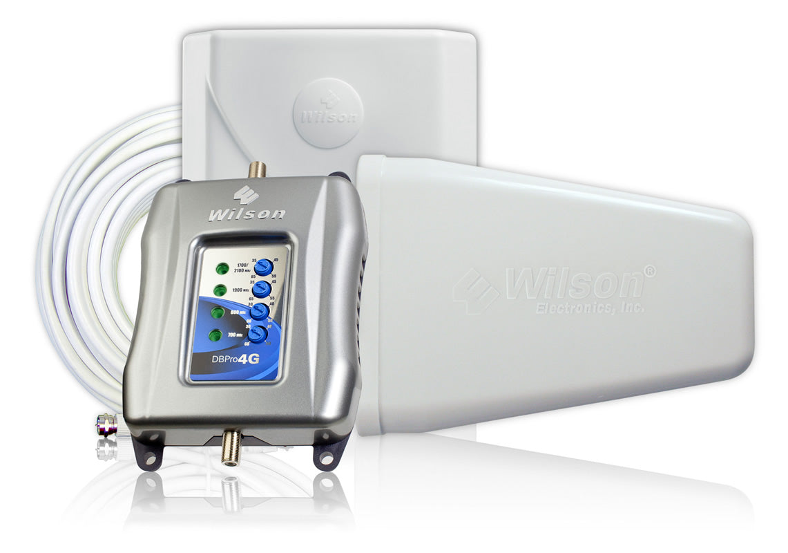 Wilson 460103 DB Pro 4G 65dB Signal Booster Kit - Voice, 3G