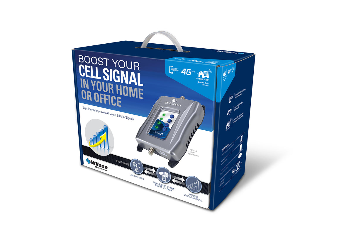 Wilson 460103 DB Pro 4G 65dB Signal Booster Kit - Voice, 3G & 4G LTE for all Carriers [Discontinued]